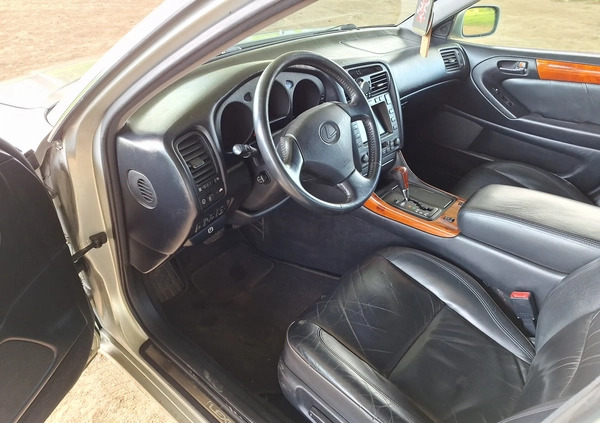 Lexus GS cena 24900 przebieg: 244000, rok produkcji 2000 z Biała małe 407